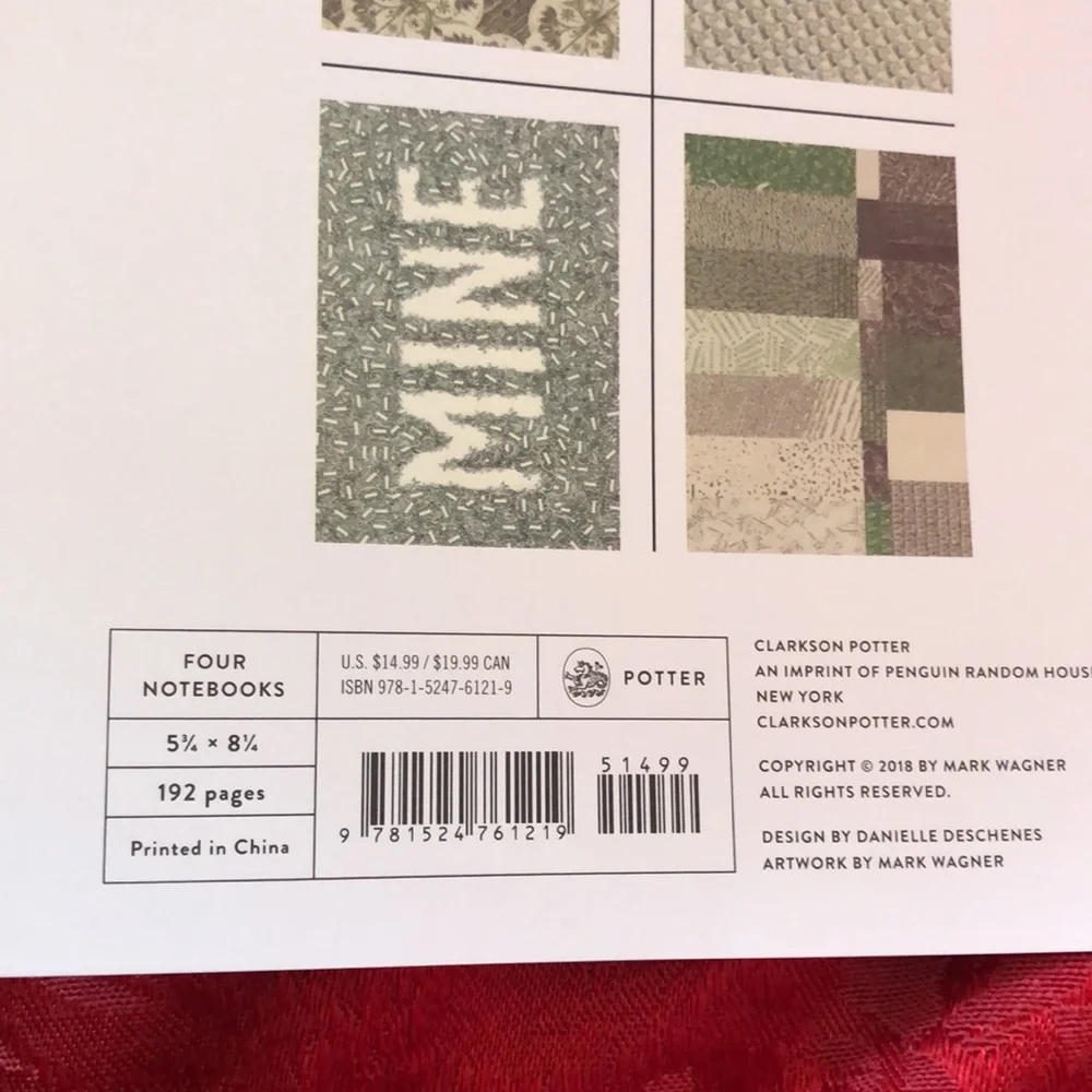 🌵 3/$15 Pack of 4 bank notebooks for notes, budgeting, money accounting